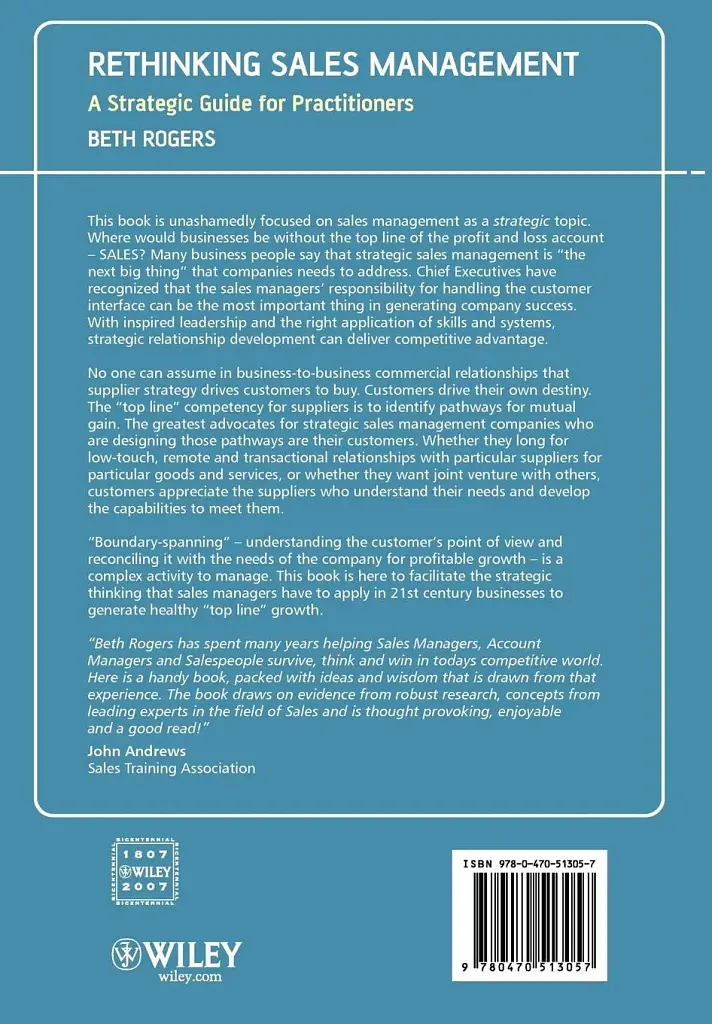 Rethinking Sales Management: A Strategic Guide for Practitioners - фото 2
