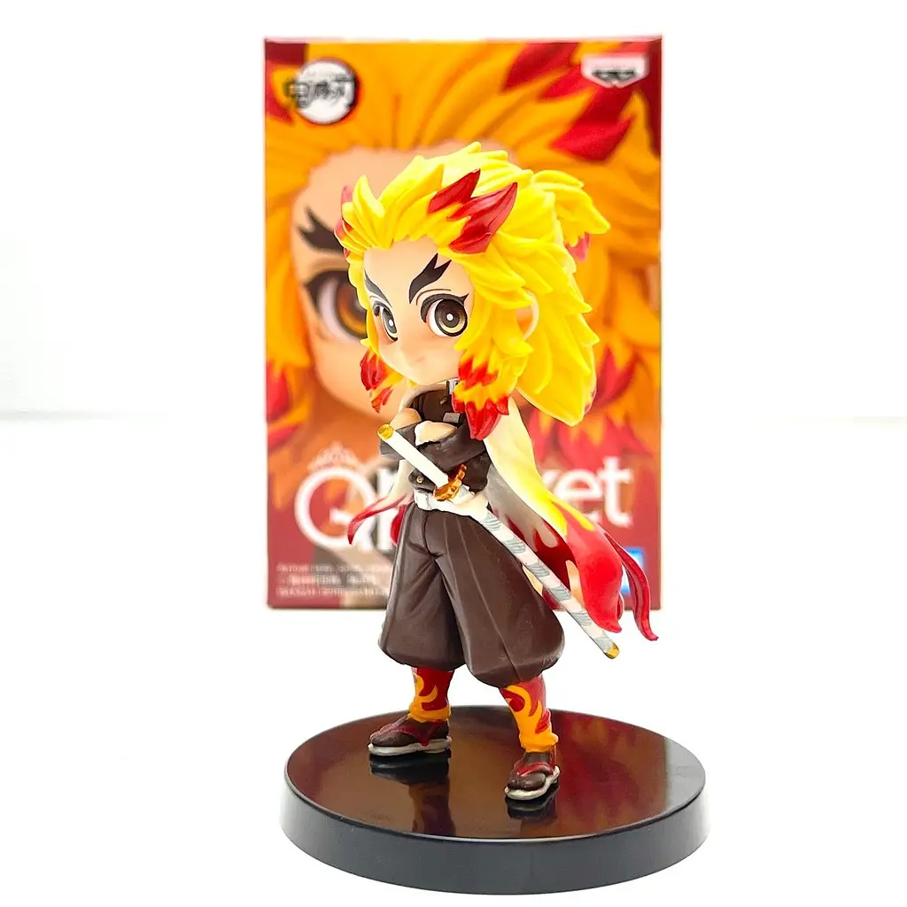 Фігурка Banpresto Q Posket Кедзюро Ренгоку Клинок розсікаючий демонів Rengoku Demon Slayer 14 см WST QP KR DS - фото 5