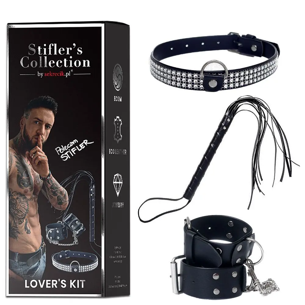 BDSM набір Stifler's Collection Lover's Kit (чорний) - фото 3