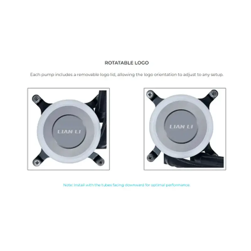 Система рідинного охолодження Lian Li GA II Lite 360P, Black (G89.GA2L36PB.00) - фото 6