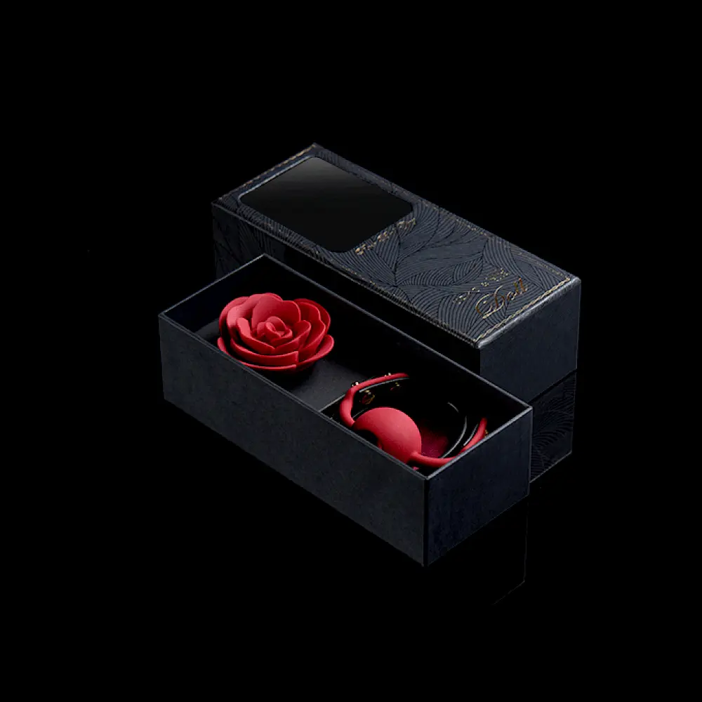 Розкішний кляп у вигляді троянди Zalo - Rose Ball Gag - фото 8