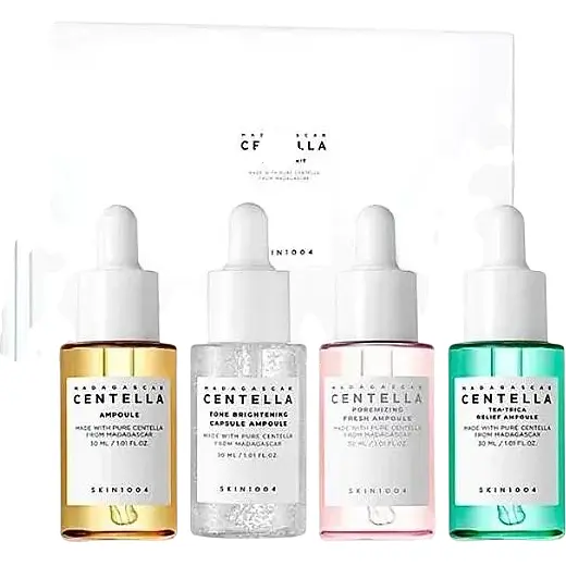 Набор сывороток для ухода за кожей Skin1004 Madagascar Centella Ampoule Kit 4 шт. x 30 мл