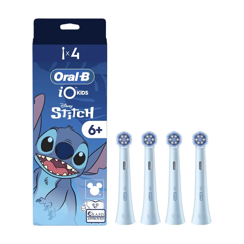 Насадка для зубної щітки Braun Oral-B iO RB SBLF-4 Stich (4) (8700216930710) - фото 3