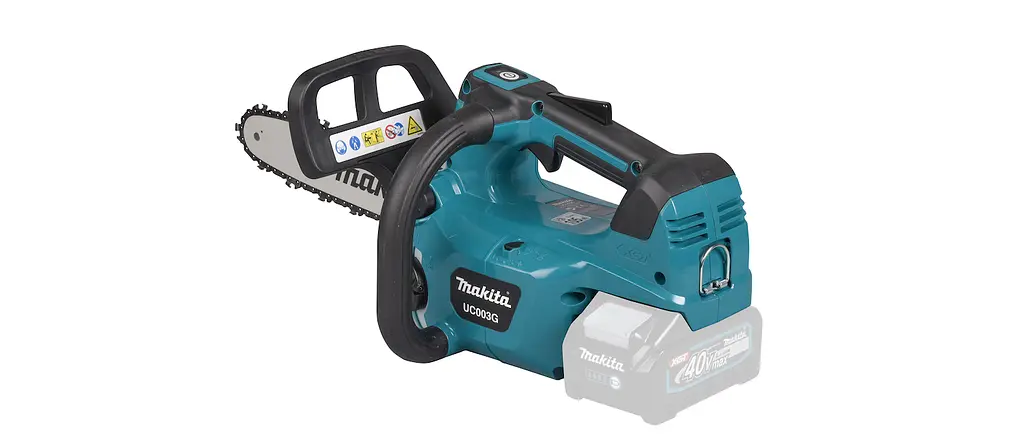 Пила ланцюгова акумуляторна Makita UC003GZ (30 см, 24.8 м/с, BL, XGT, без акумуляторів та зарядного пристрою) - фото 3