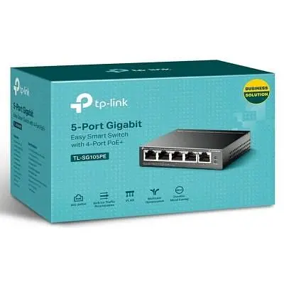Коммутатор сетевой TP-Link (TL-SG105PE) - фото 4