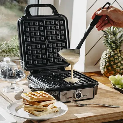 Вафельница электрическая Adler AD 3083 для бельгийских вафель - фото 9