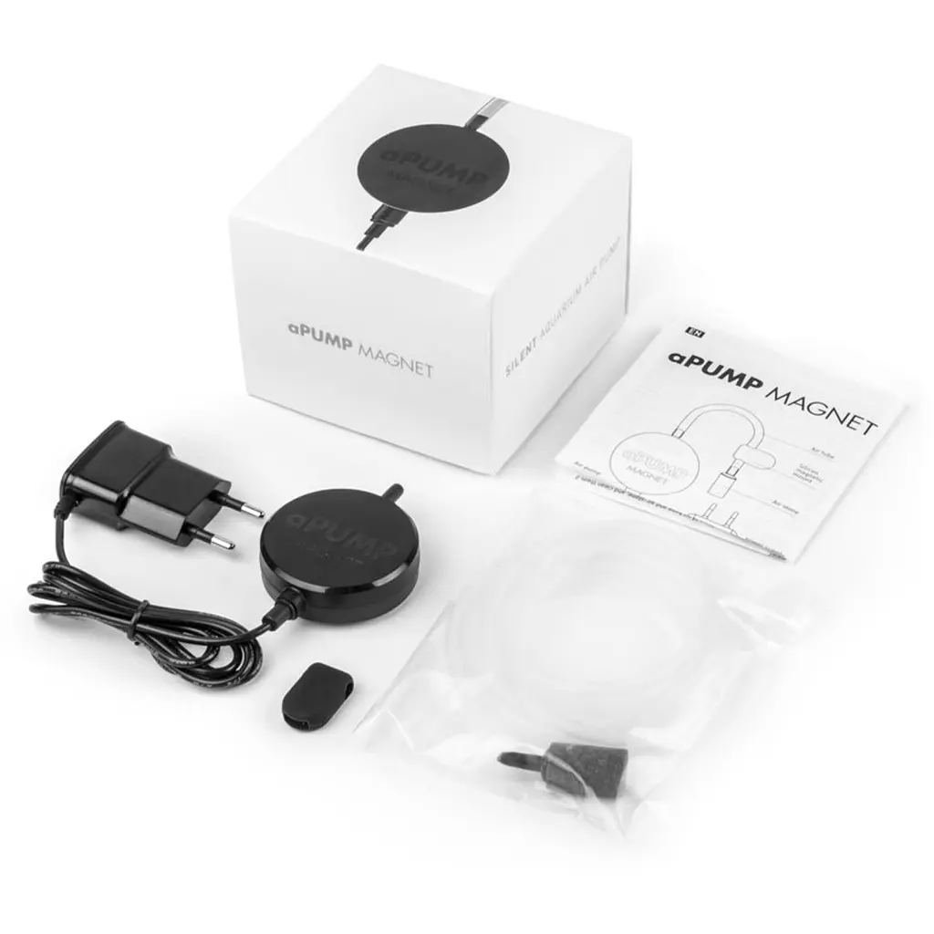 Бесшумный компрессор AquaLighter aPUMP Magnet для аквариумов до 100 л - фото 6