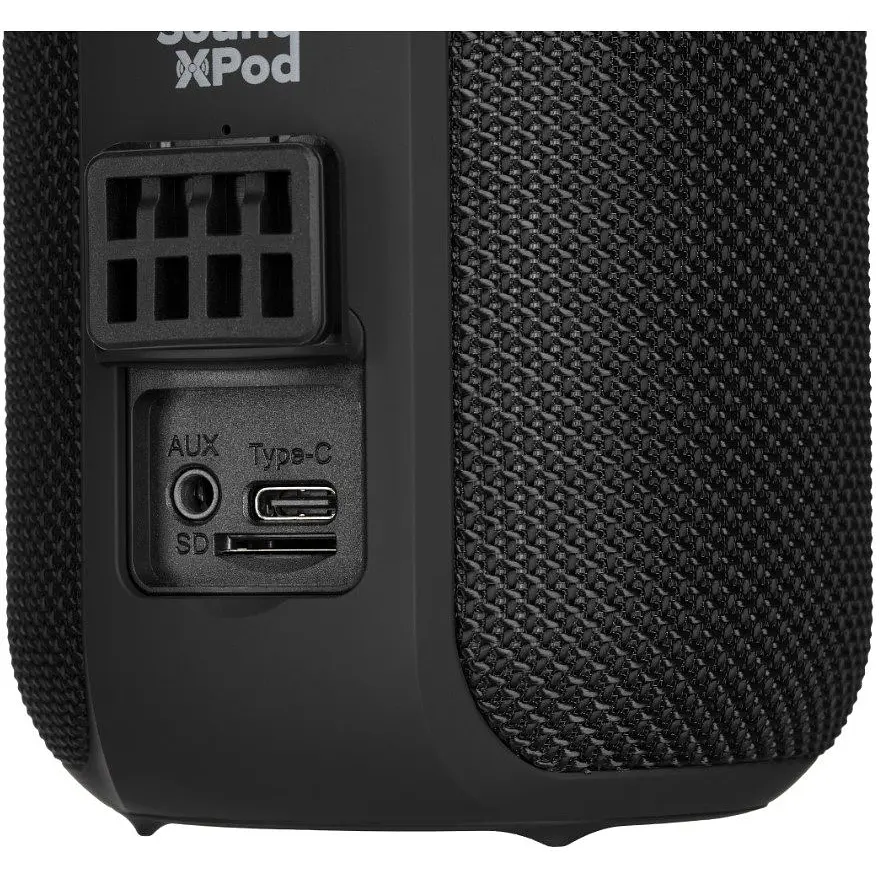 Портативна колонка 2E SoundXPod Bluetooth TWS Waterproof Black - фото 4