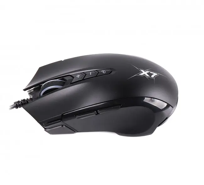 Миша A4Tech X89 Game Oscar Neon mouse Black, Optical, USB, 2400 dpi, Gaming X7, кабель 1,8 м - фото 2