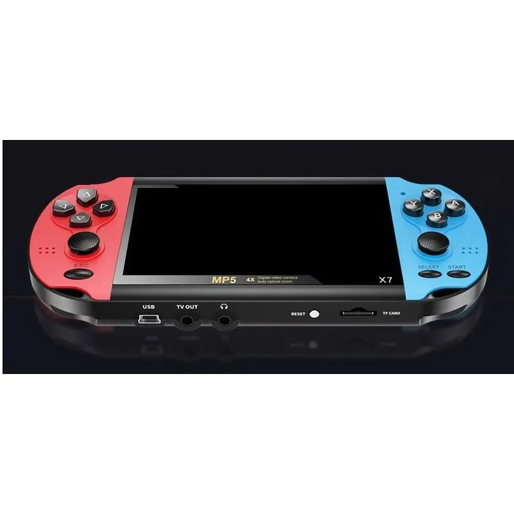 Ігрова приставка XPRO PSP 7 портативна консоль з встановленими 1000 ігор 8gb  - фото 5