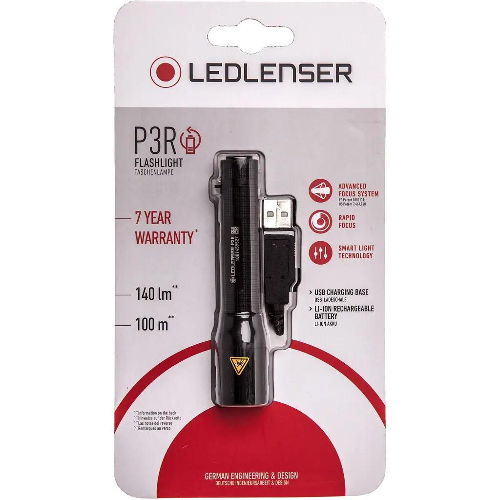 Фонарь Ledlenser P3R (заряжаемый) - фото 5