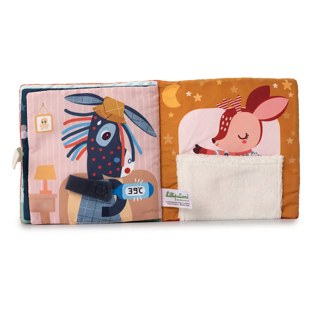 Розвиваюча м'яка книга Lilliputiens Комфортер Оленя Стелли (83491) - фото 5