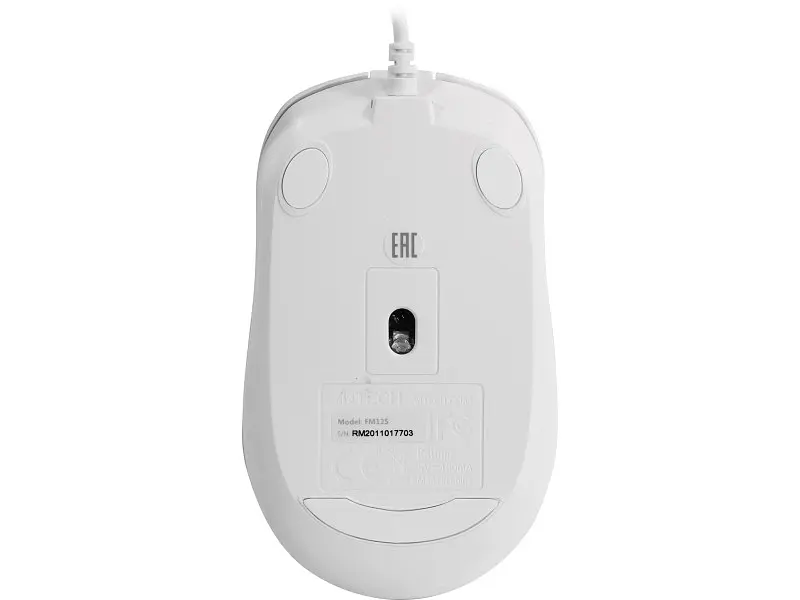 Миша A4Tech Fstyler FM12S White (безшумна) - фото 2