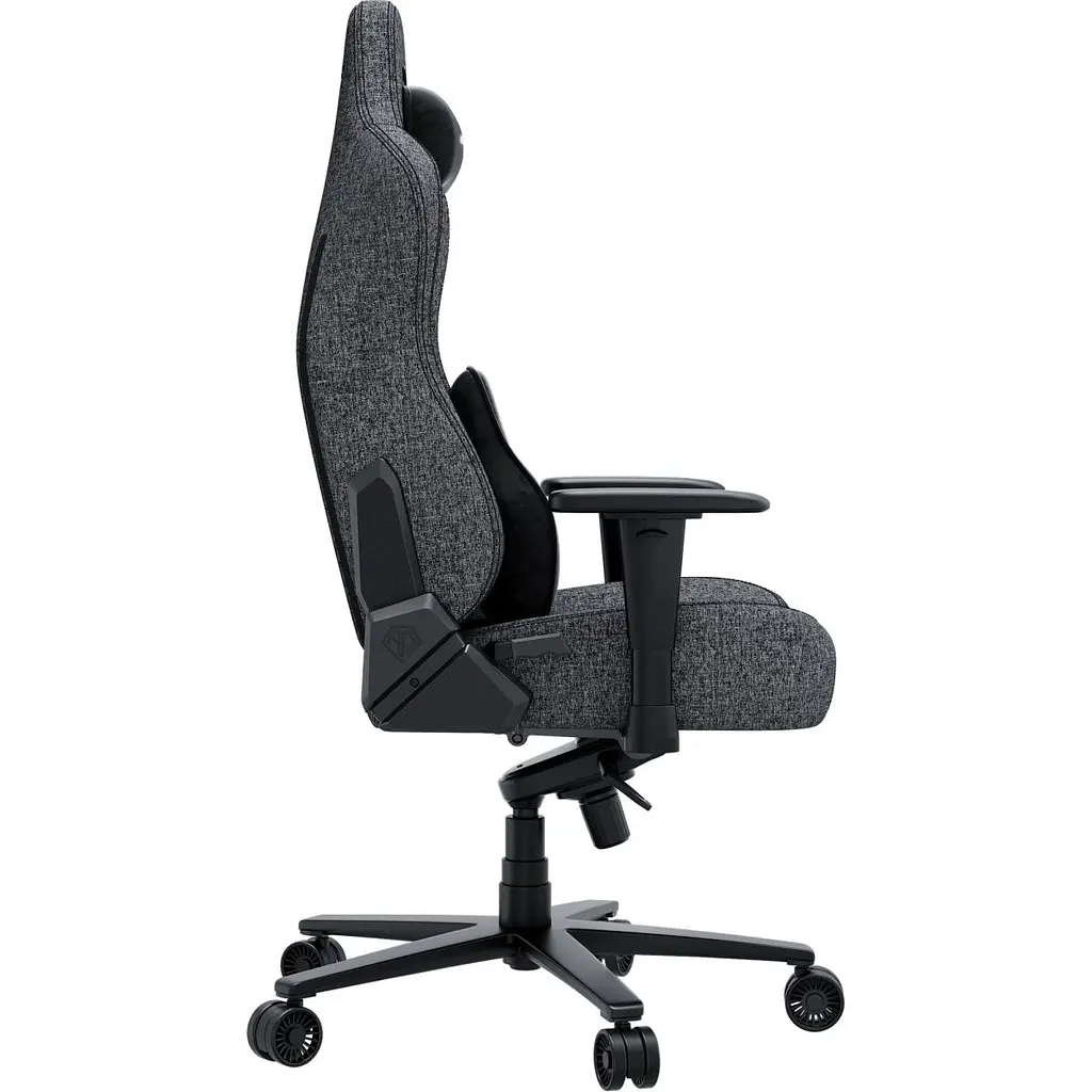 Геймерське крісло Anda Seat Novis Plus XL тканинне темно-сіре (AD23YC-XL-01-GB-F-G04) [167630] - фото 3