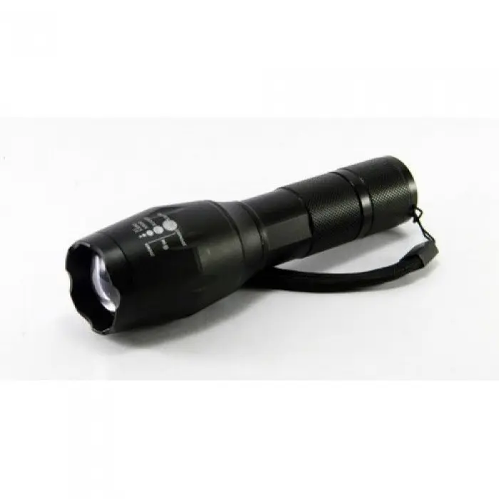 Ручний акумуляторний ліхтар Bailong з режимом стробоскоп POLICE BL 1831 T6 50000W 1000 Lumen - фото 2