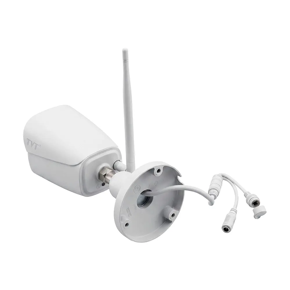 Комплект IP-відеонагляду з WiFi на 4 камери TVT TD-P0804W1-001: 4 циліндричні 4Mp WiFi IP-відеокамери + 8-канальний 8Mp WiFi IP-відеореєстратор (77-00482) - фото 16