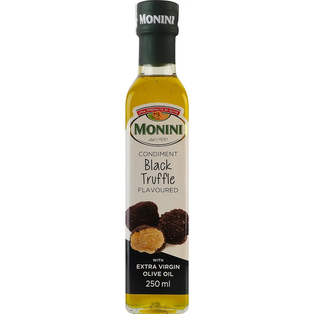 Олія оливкова Monini ExtraVirgin з чорним трюфелем 250 мл - фото 2