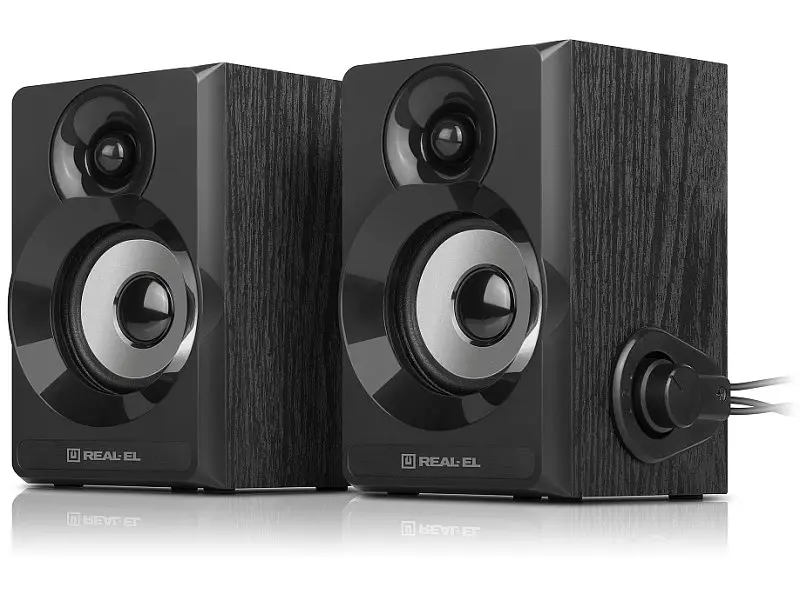 Колонки для комп'ютера REAL-EL S-200 Black - фото 5