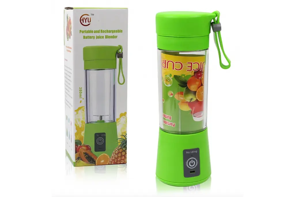 Кружка – блендер Juice Cup NG-01 · Фітнес – шейкер для смузі з USB зарядкою · Портативний соковитискач з функцією Power Bank - фото 4