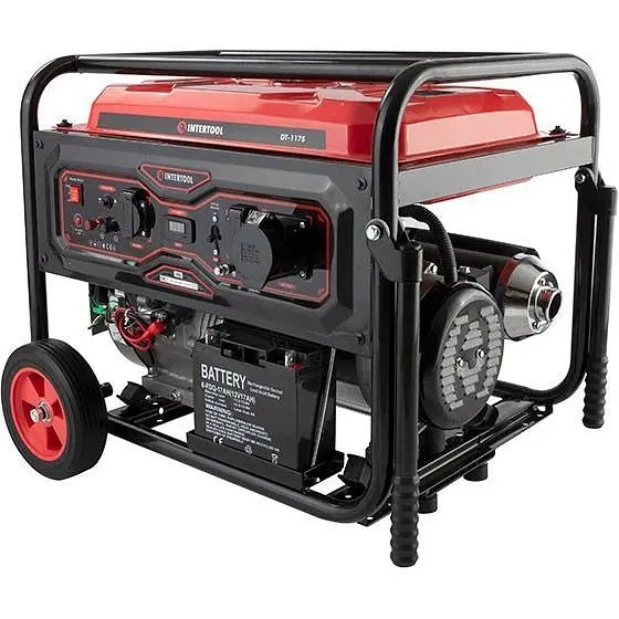 Генератор бензиновий Intertool DT-1175 [94451] - фото 2