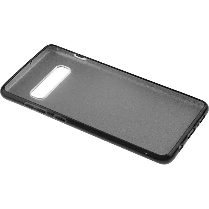 Чехол-накладка Toto TPU Shine Case Samsung Galaxy S10+ Black - фото 6