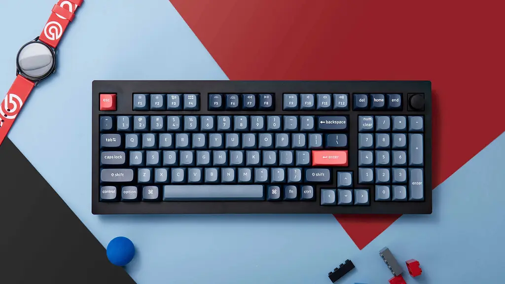 Keychron Клавіатура механічна V5 Max 100Key EN/UKR, RGB, чорний - фото 4
