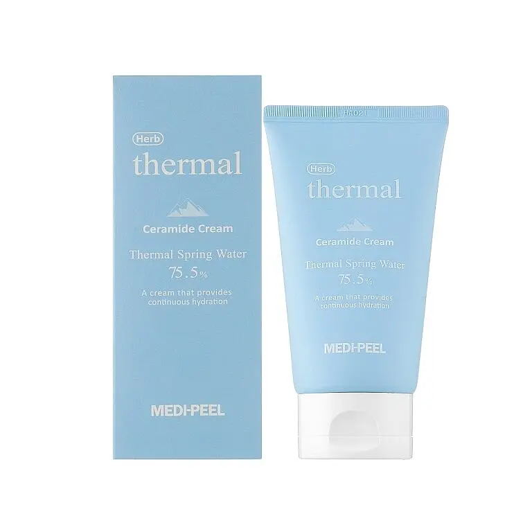 Крем для обличчя з керамідами та термальною водою Herb Thermal Ceramide Cream Medi-Peel 120 мл - фото 2