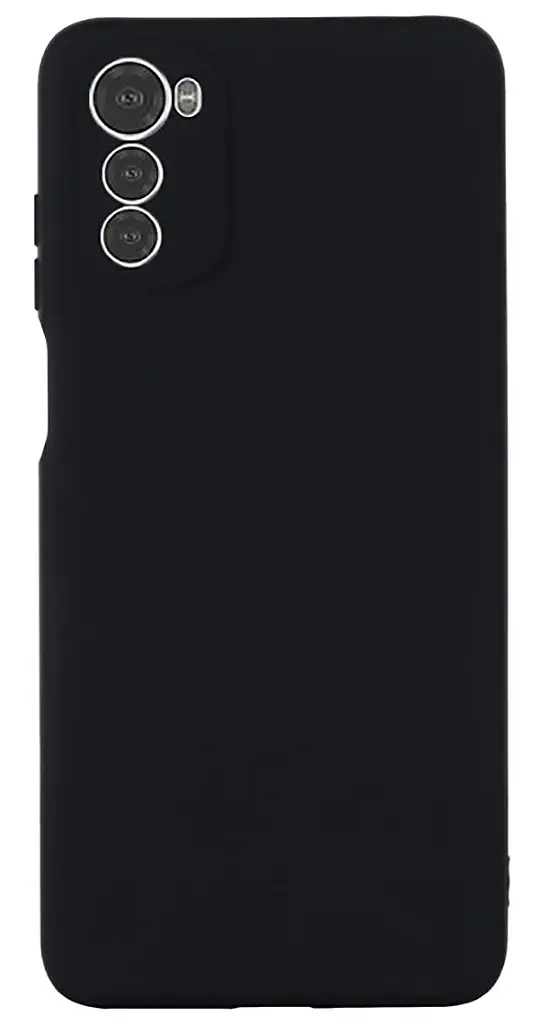 Силиконовый чехол BeCover для Motorola Moto E32s Black (709798) - фото 3