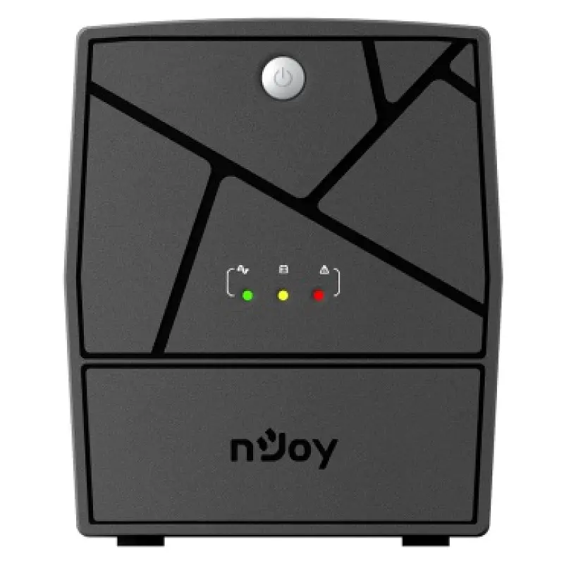 Джерело безперебійного живлення Njoy Keen 2000 (UPLI-LI200KU-CG01B) Lin.int., AVR, 4 x євро, USB, пластик - фото 3