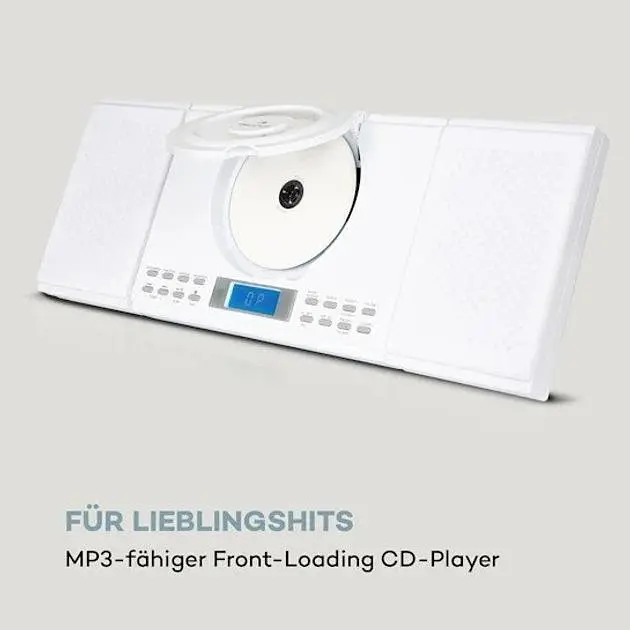 Акустическая стереосистема Auna Wallie Microsystem CD (10033228) - фото 5