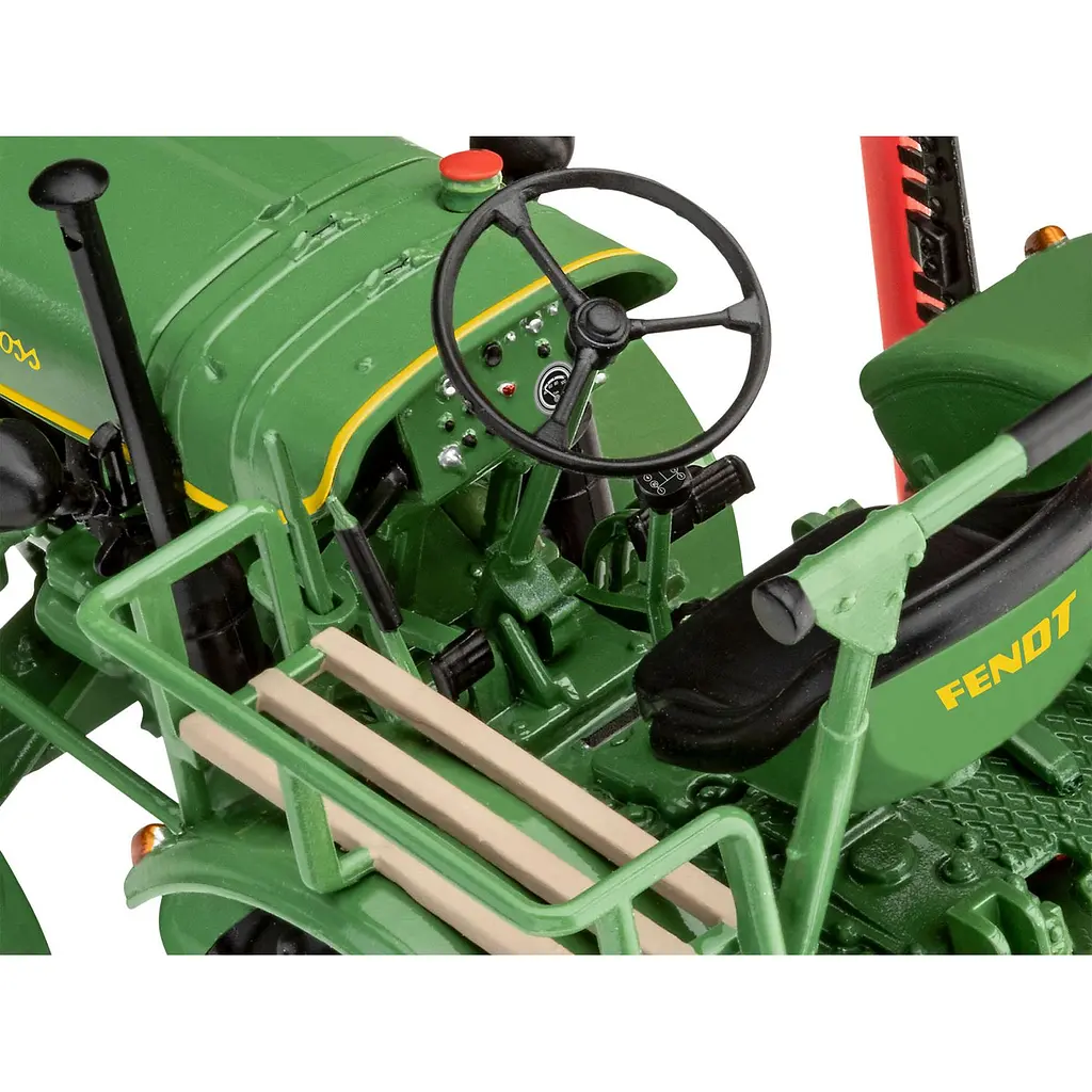 Збірна модель Revell Трактор Fendt F20 Dieselroß рівень 2 масштаб 1:24, 91 деталь (RVL-07822) - фото 6
