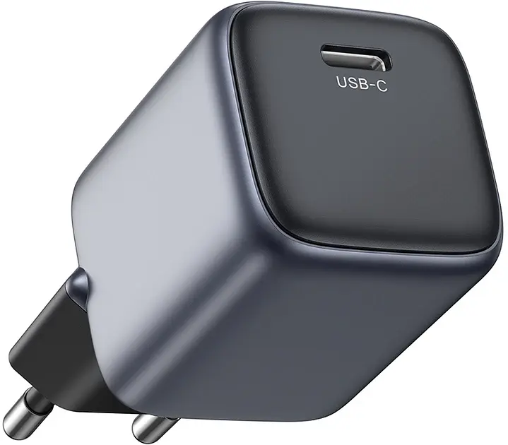 Зарядний пристрій Ugreen CD319 Nexode Mini 1 x USB 30 Вт Gan Type-C PD сірий (90666) - фото 2