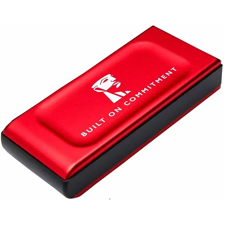Зовнішній SSD накопичувач, 2Tb, Kingston XS1000 BoC, Red, Type-C 3.2 (Gen 2), 1050/1000 Мб/с (SXS1000R/2000GA) - фото 2