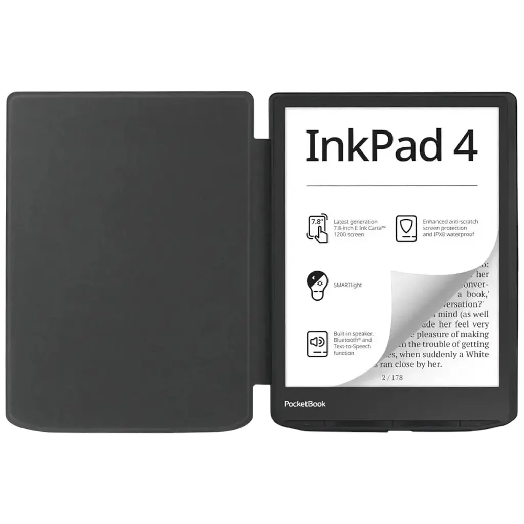 Чехол обложка Primolux TPU для электронной книги PocketBook 743 InkPad 4 dark blue - фото 2