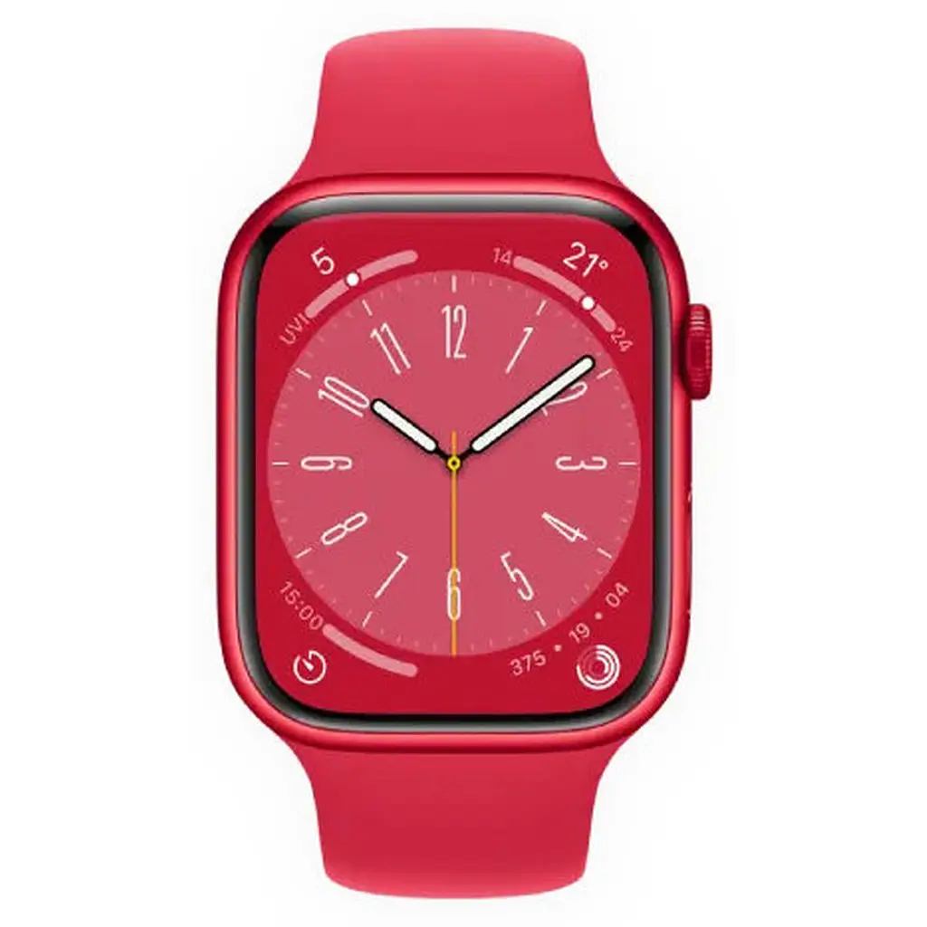 Смарт годинник Apple Watch Series 8 GPS 41mm RED Aluminum Case Band - M/L (MNUH3) Червоний - фото 2