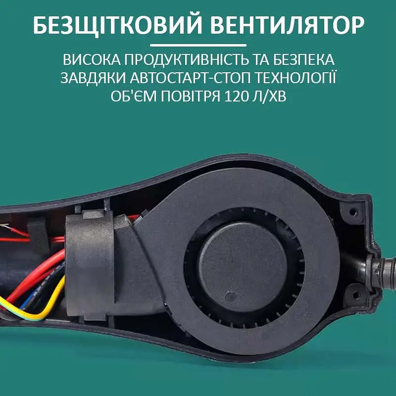 Паяльна станція з термофеном Yihua 898D очне регулювання температури / цифрова індикація / турбінна / 200 - 480°C / 730 Вт (19461) - фото 5