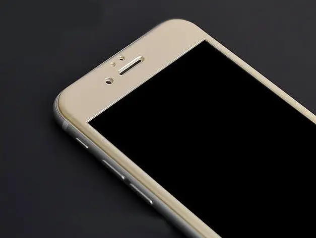 Full Glue захисне скло для iPhone 6/6S Gold - фото 3
