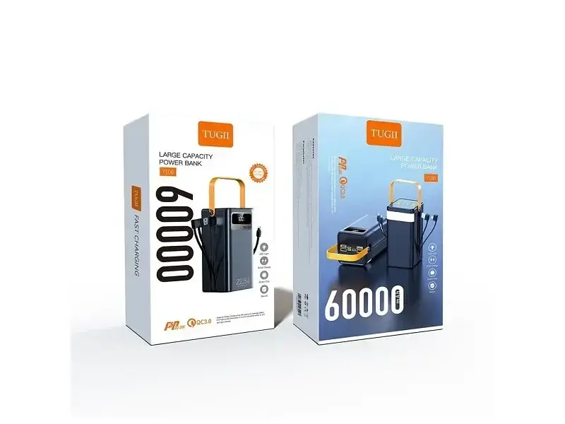 Зовнішній акумулятор (Power Bank) WUW TUGII Y106 60000mAh (TUGII-Y106) - фото 4