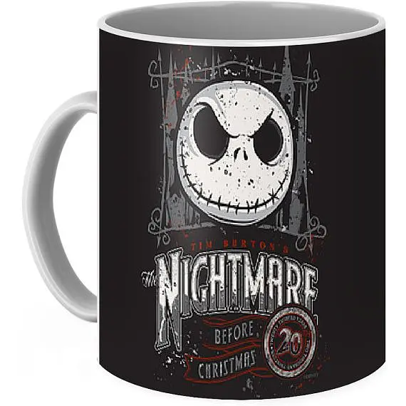Кухоль GeekLand Кошмар перед Різдвом The Nightmare before Christmas Art 2 CP 03.222 330 мл білий - фото 3
