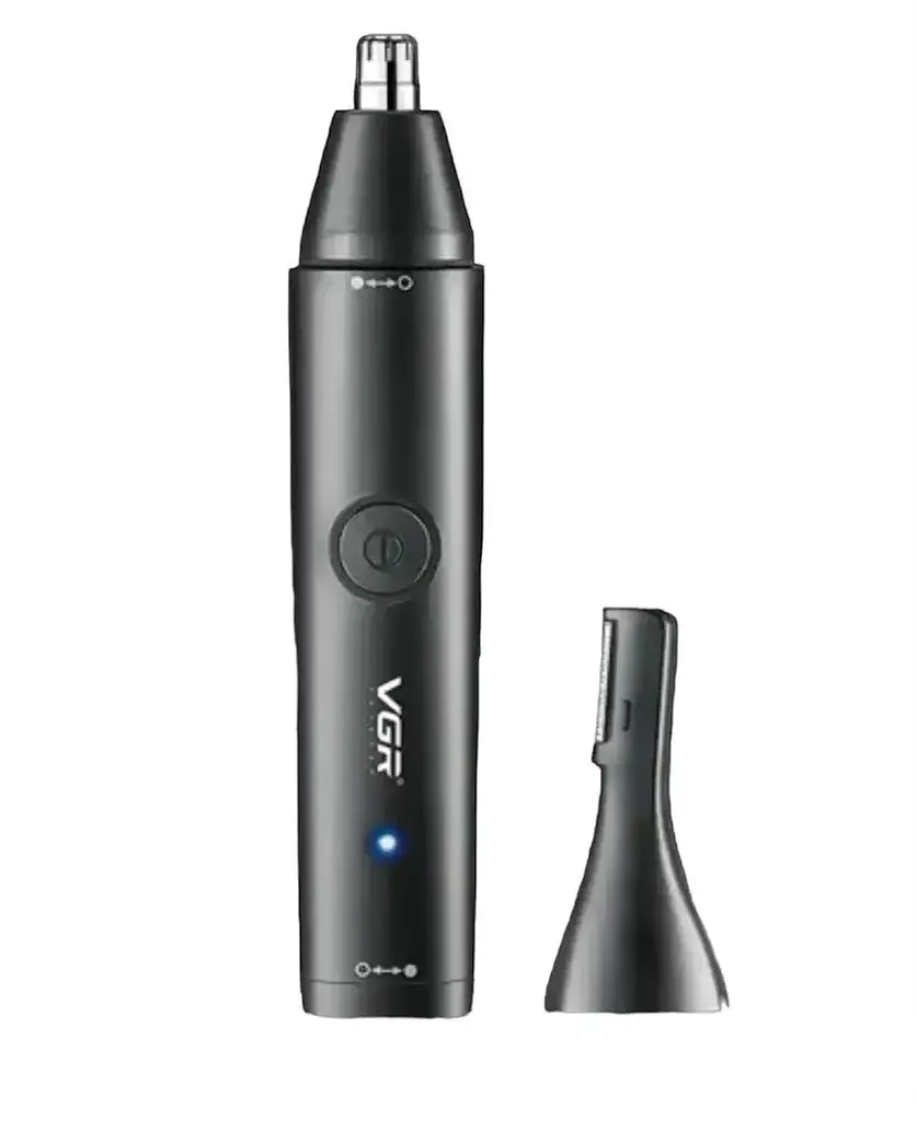 Тример VGR V613 універсальний 2 в 1 для носа вух та окантування з USB зарядкою вологозахистом - фото 2