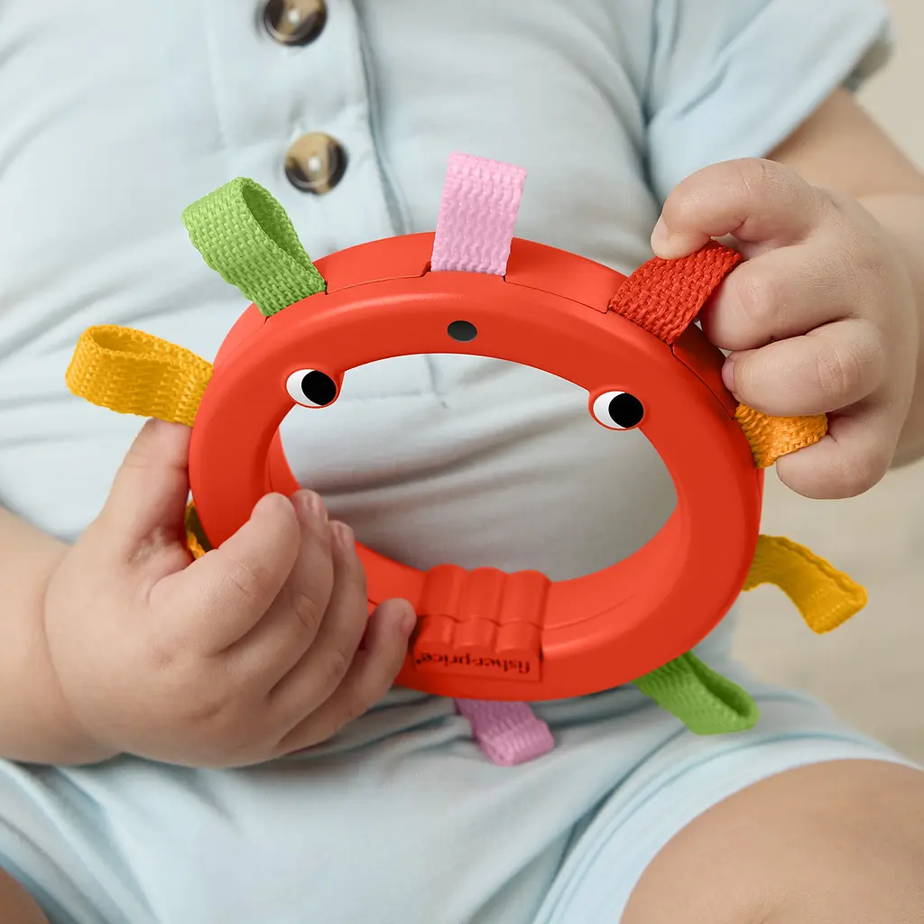 Брязкальце Fisher-Price Різнокольорові петельки в асортименті (JKW53) - фото 7