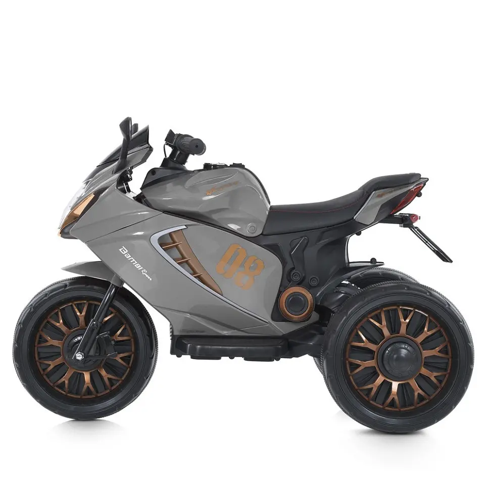 Дитячий електромобіль-мотоцикл Bambi M 5050EL-11 з музикою та світлом - фото 4
