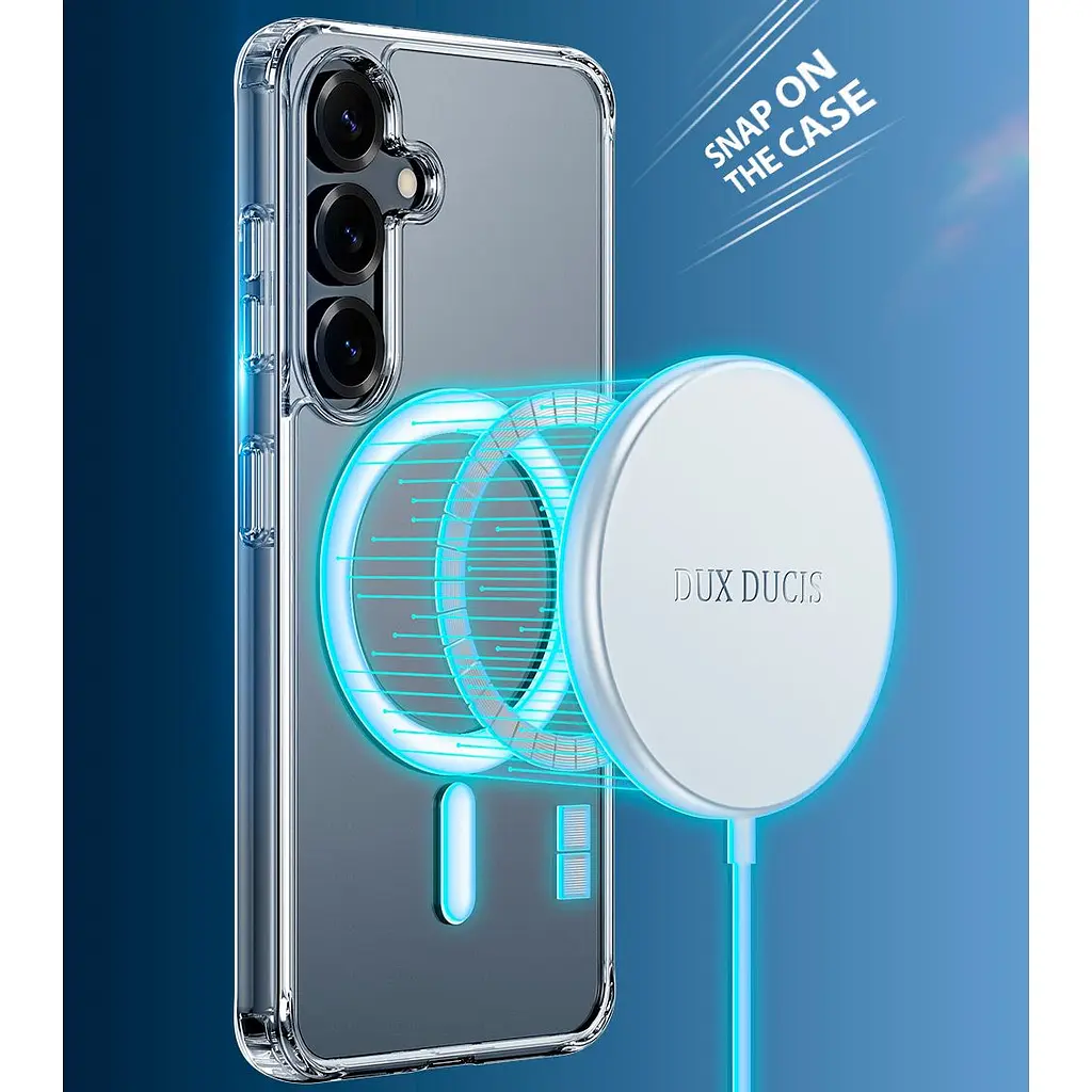 Чехол Dux Ducis Clin Mag with MagSafe для Samsung Galaxy S25 Transparent [134546] - фото 9
