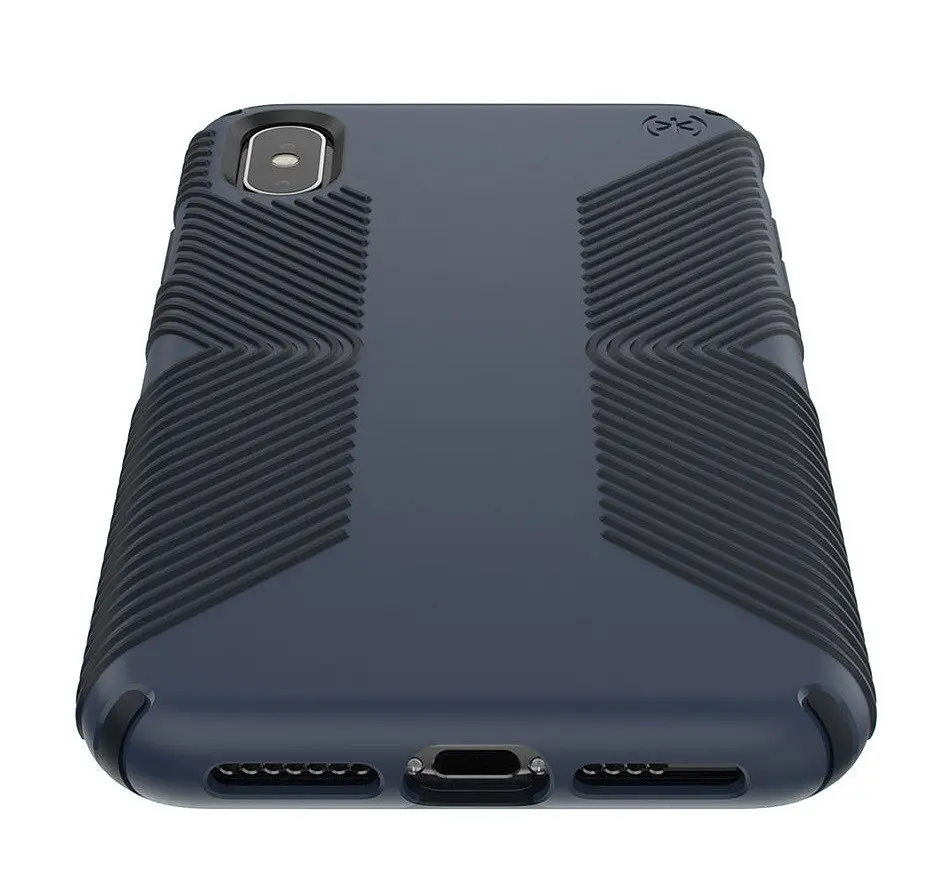 Чохол протиударний Speck Presidio Grip для iPhone XS Max (6.5") Blue - фото 4