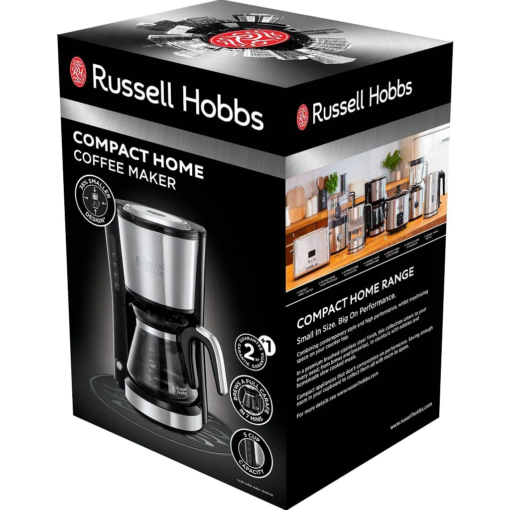 Кавоварка крапельна Russell Hobbs Compact Home 24210-56 [144655] - фото 9