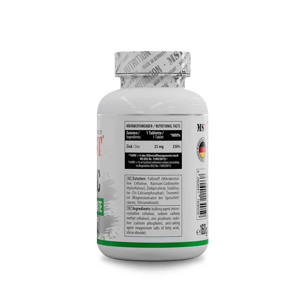 MST® Цинк Піколінат 25 мг - 200 таблеток - фото 2