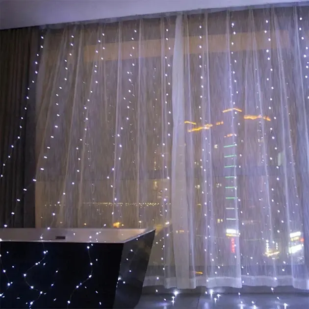 Гірлянда XPRO Xmas LED Водоспад 3х1.5 м, 240 білих діодів (47663-7597_300) - фото 2