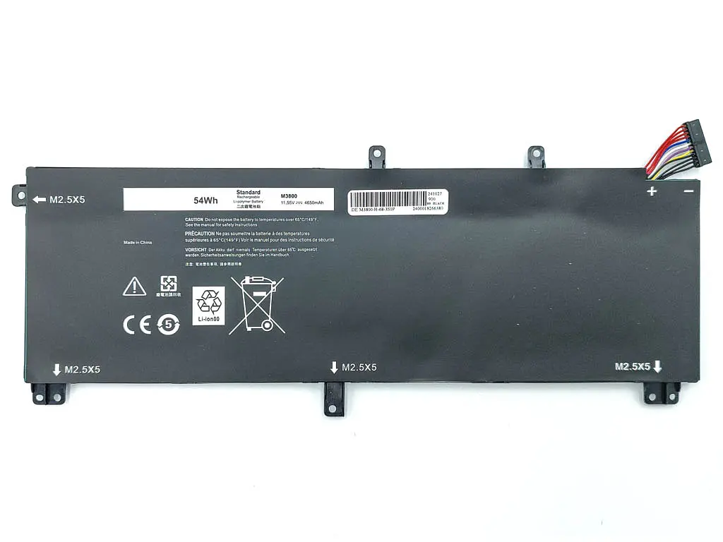 Акумулятор T0TRM для Dell XPS 15D-6828T, 7728T, 8728T, 8828T, 9728T, 9828T (245RR) (11.1V 4650 mAh) - фото 2