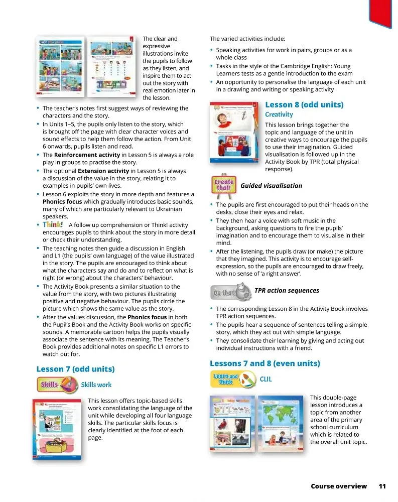 Quick Minds 1. Teacher's Book (for Ukraine, НУШ) - фото 9