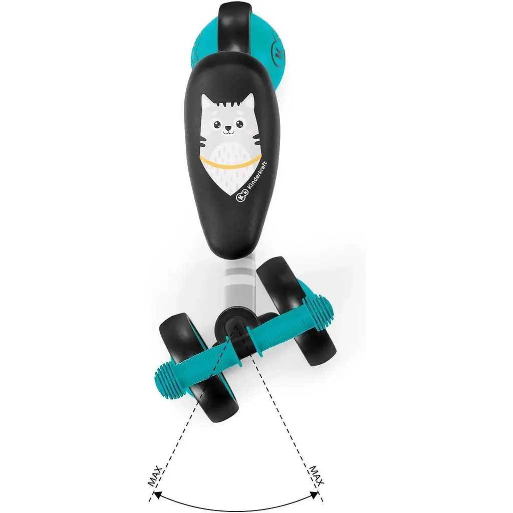 Каталка-біговел Kinderkraft CutieTurquoise бірюзова (00-00158784) - фото 4